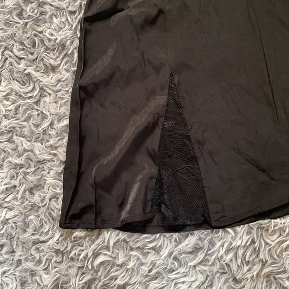 NWOT Princess Polly Black Floreto Mini Dress - Picture 7 of 15